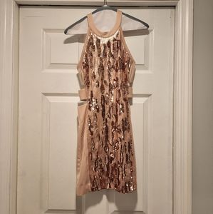 Bebe sequence dress.